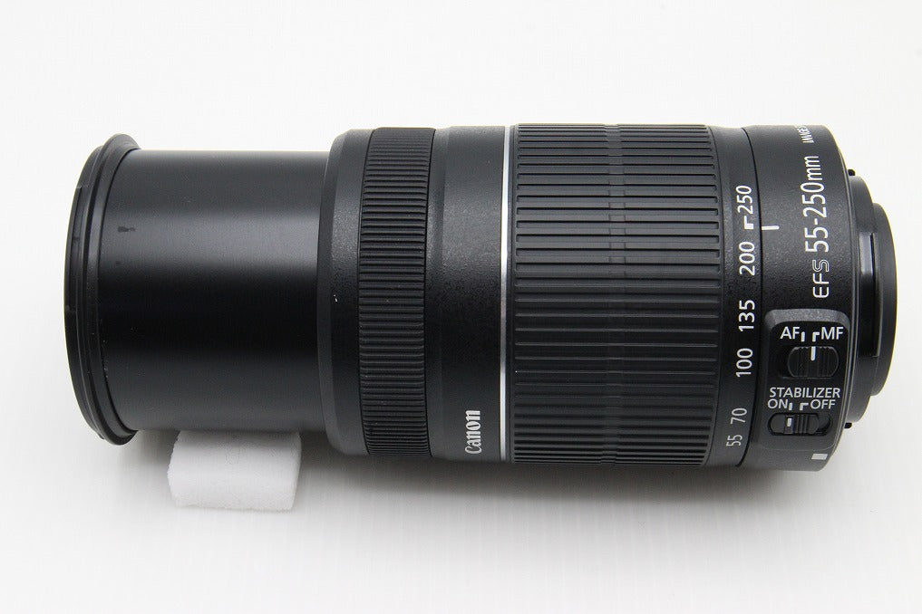 美品 Canon キヤノン EF-S 55-250mm F4-5.6 IS II APS-C ズームレンズ 260131b