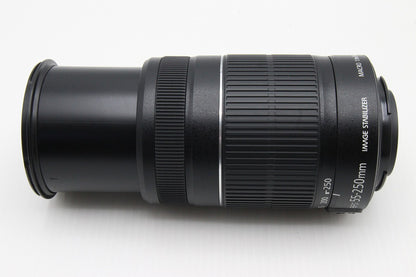 美品 Canon キヤノン EF-S 55-250mm F4-5.6 IS II APS-C ズームレンズ 260131b