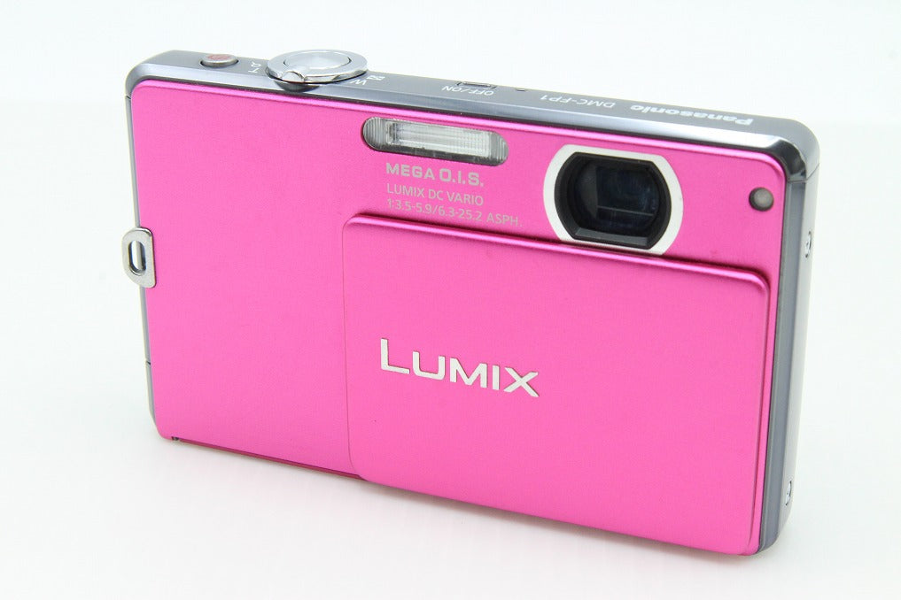良品 Panasonic パナソニック LUMIX DMC-FP1 コンパクトデジタルカメラ ピンク 260203h