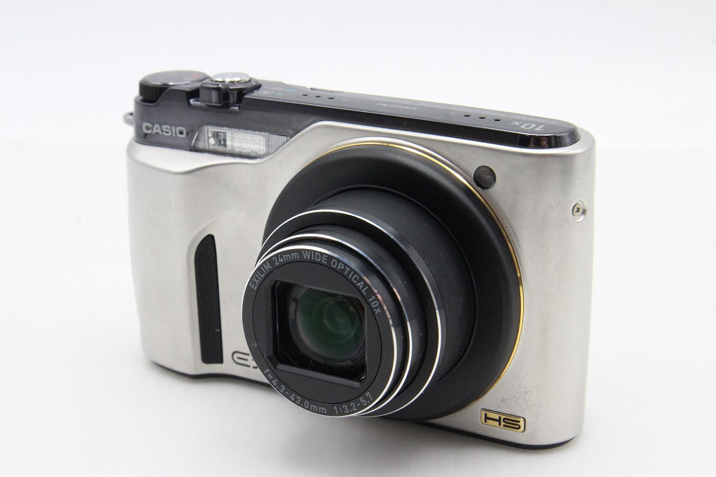 良品 CASIO カシオ EXILIM EX-FH100 コンパクトデジタルカメラ シルバー 260203k