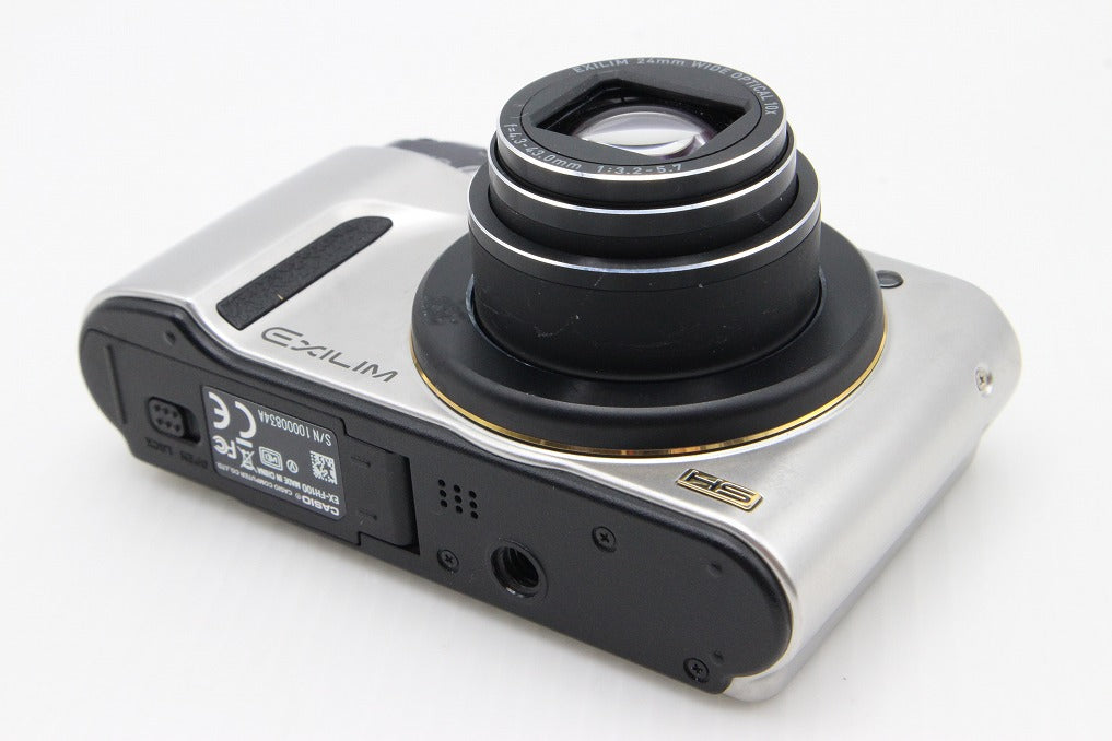 良品 CASIO カシオ EXILIM EX-FH100 コンパクトデジタルカメラ シルバー 260203k
