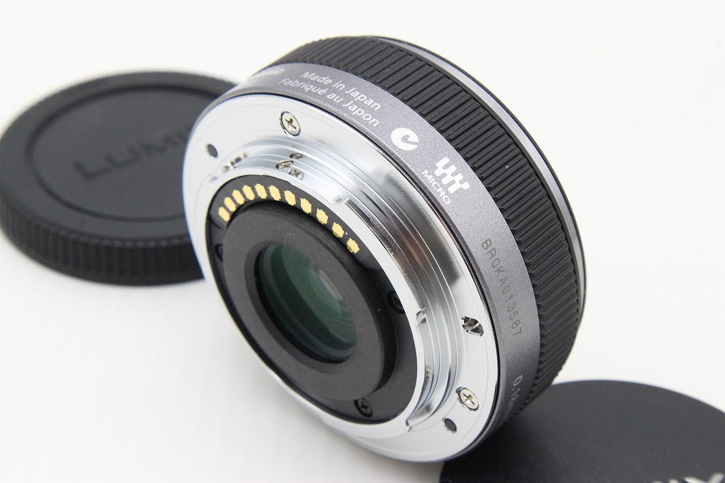美品 Panasonic パナソニック LUMIX G 14mm F2.5 ASPH. H-H014 広角パンケーキレンズ マイクロフォーサーズ 260131i