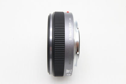 美品 Panasonic パナソニック LUMIX G 14mm F2.5 ASPH. H-H014 広角パンケーキレンズ マイクロフォーサーズ 260131i