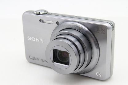 美品 SONY ソニー Cyber-shot DSC-WX200 コンパクトデジタルカメラ シルバー 元箱付 260203a