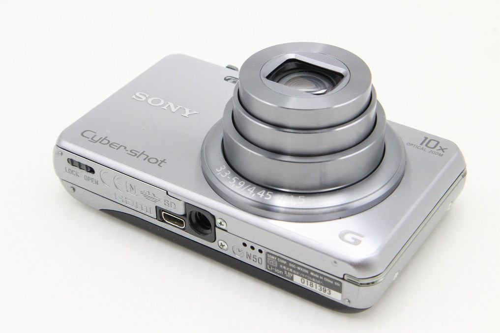 美品 SONY ソニー Cyber-shot DSC-WX200 コンパクトデジタルカメラ シルバー 元箱付 260203a