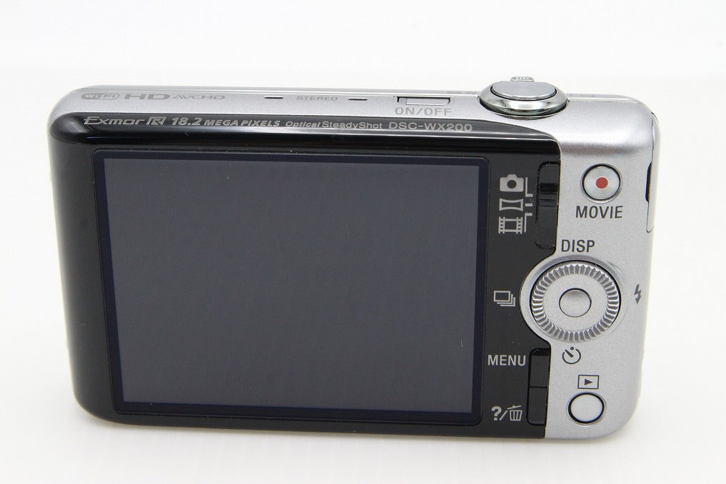 美品 SONY ソニー Cyber-shot DSC-WX200 コンパクトデジタルカメラ シルバー 元箱付 260203a