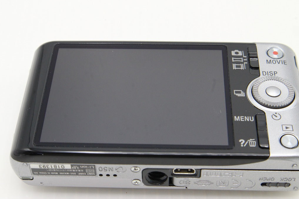 美品 SONY ソニー Cyber-shot DSC-WX200 コンパクトデジタルカメラ シルバー 元箱付 260203a
