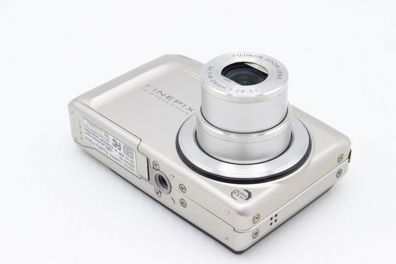 FUJIFILM フジフィルム FinePix F50fd コンパクトデジタルカメラ シルバー 元箱付 260203o