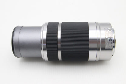 美品 SONY ソニー E 55-210mm F4.5-6.3 OSS SEL55210 Eマウント APS-C ズームレンズ フード付 260202f