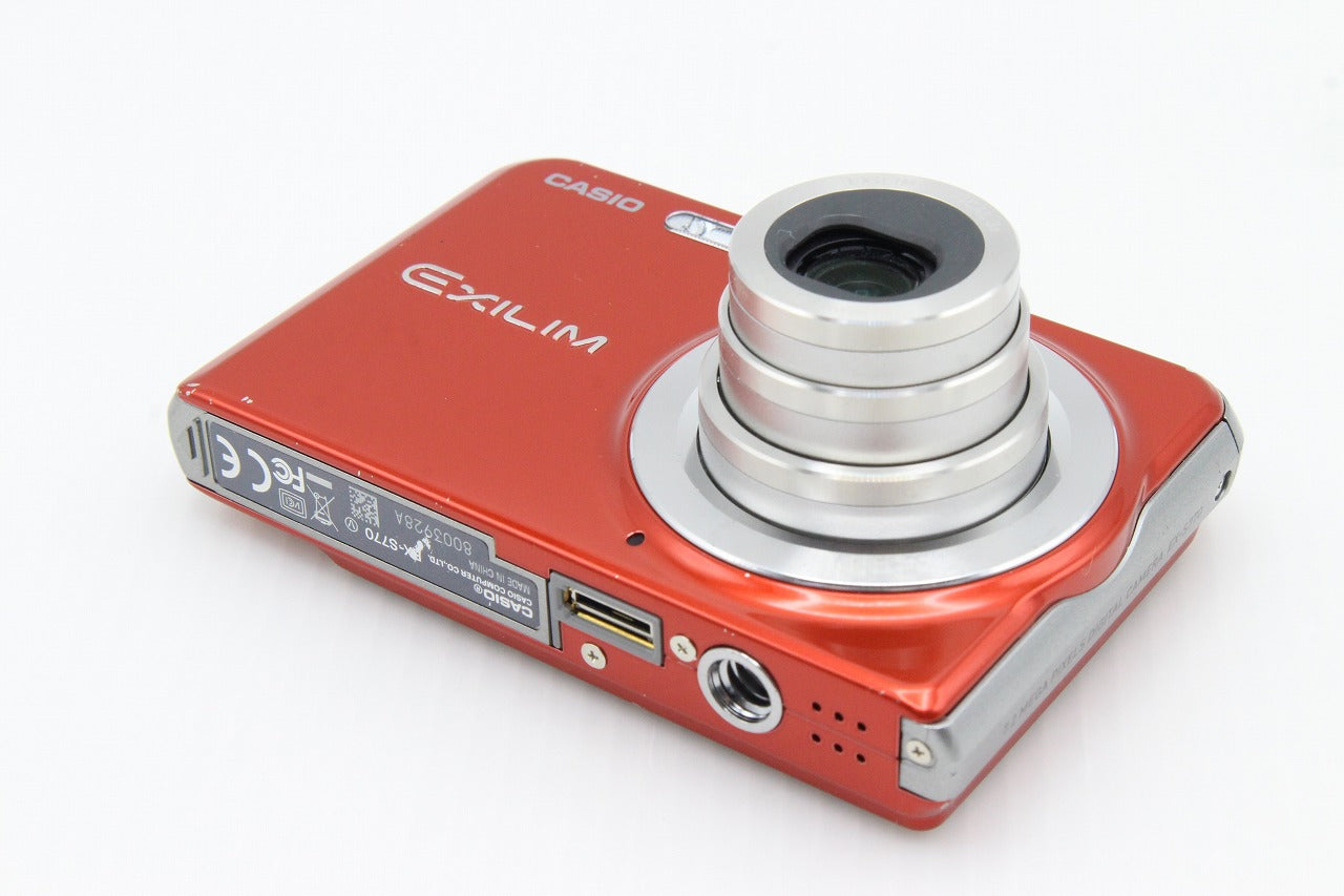 良品 CASIO カシオ EXILIM EX-S770 コンパクトデジタルカメラ レッド 元箱付 260203p