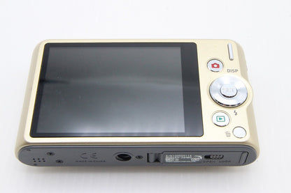 良品 CASIO カシオ EXILIM EX-ZS190 コンパクトデジタルカメラ ゴールド 元箱付 260203b