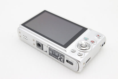 良品 CASIO カシオ EXILIM EX-Z100 コンパクトデジタルカメラ シルバー 元箱付 260203c