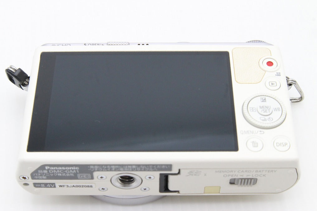 美品 Panasonic パナソニック LUMIX DMC-GM1 ボディ ミラーレス一眼カメラ ホワイト 260203r