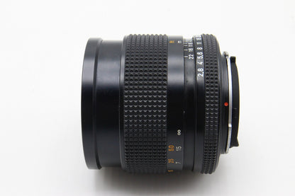 良品 CONTAX Carl Zeiss Sonnar T* 85mm F2.8 AEJ ヤシコンマウント CY Mount 単焦点レンズ フィルター付 260203ag