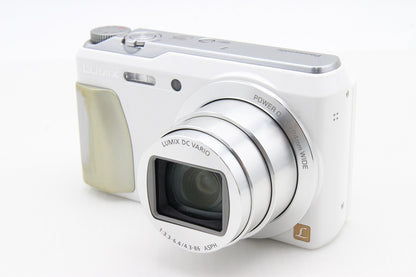 良品 Panasonic パナソニック LUMIX DMC TZ55 コンパクトデジタルカメラ ホワイト 元箱付 260203v