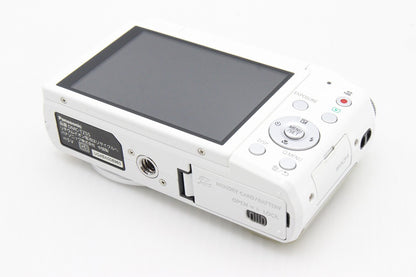 良品 Panasonic パナソニック LUMIX DMC TZ55 コンパクトデジタルカメラ ホワイト 元箱付 260203v