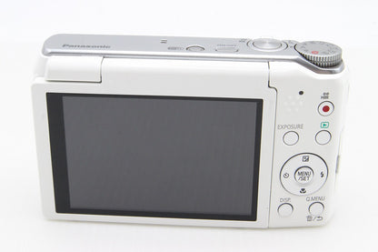 良品 Panasonic パナソニック LUMIX DMC TZ55 コンパクトデジタルカメラ ホワイト 元箱付 260203v