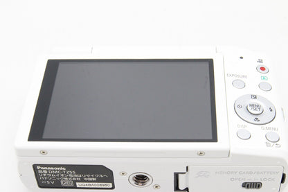 良品 Panasonic パナソニック LUMIX DMC TZ55 コンパクトデジタルカメラ ホワイト 元箱付 260203v