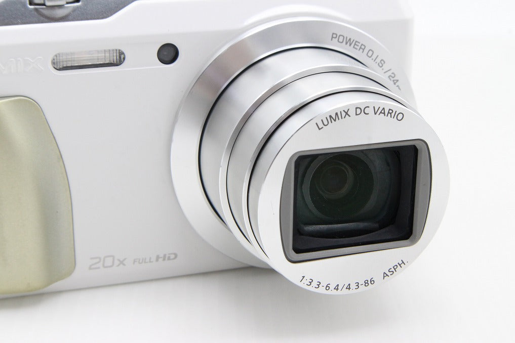 良品 Panasonic パナソニック LUMIX DMC TZ55 コンパクトデジタルカメラ ホワイト 元箱付 260203v