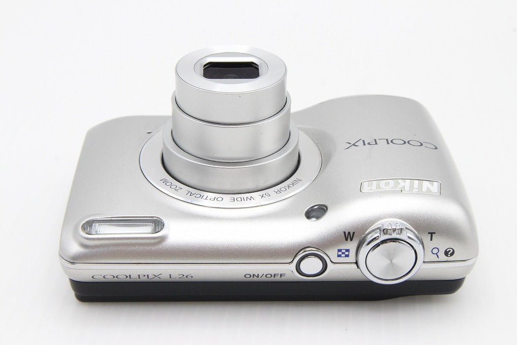 Nikon ニコン COOLPIX L26 コンパクトデジタルカメラ シルバー 260203ab