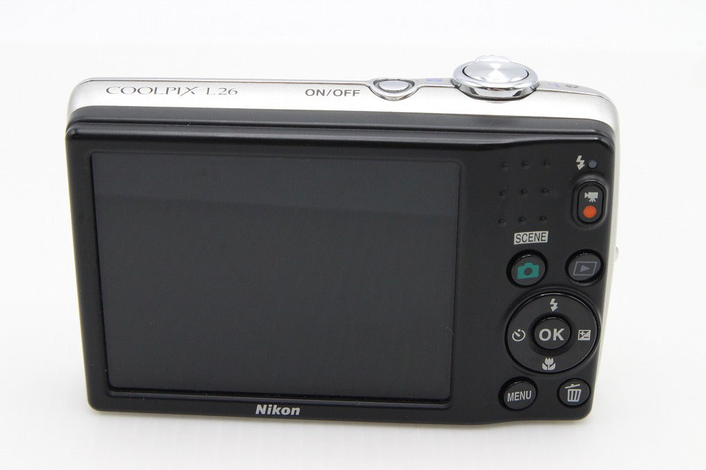 Nikon ニコン COOLPIX L26 コンパクトデジタルカメラ シルバー 260203ab