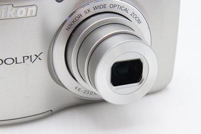 Nikon ニコン COOLPIX L26 コンパクトデジタルカメラ シルバー 260203ab
