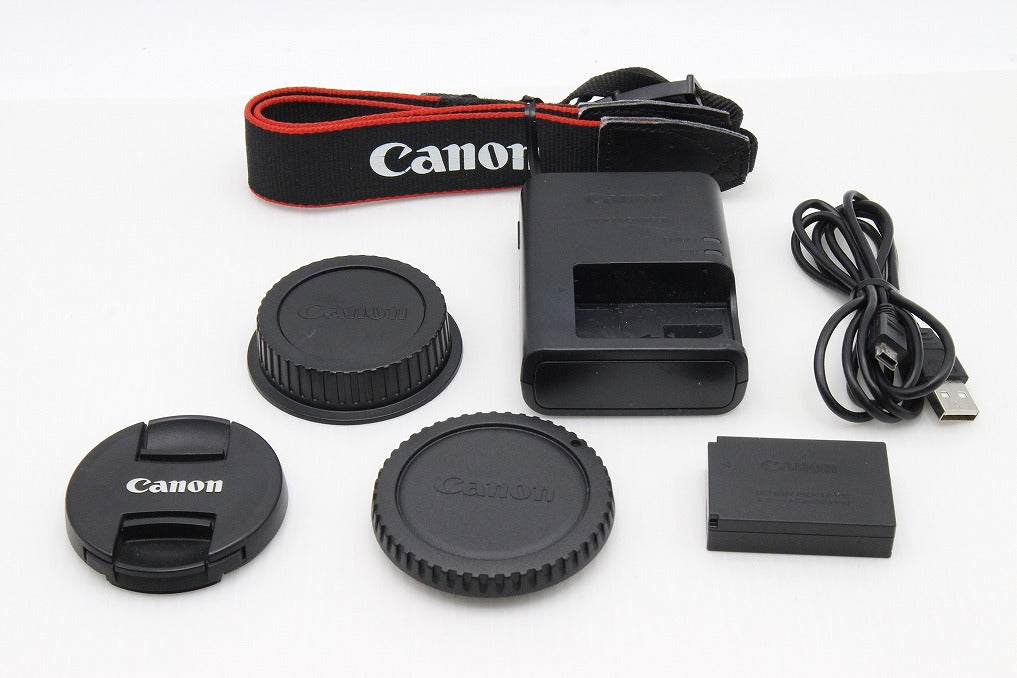 美品 Canon キヤノン EOS Kiss X7 ボディ + EF-S 18-55 IS STM レンズキット デジタル一眼レフカメラ 260202a