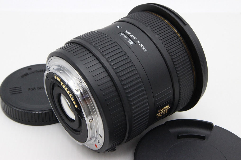 良品 SIGMA シグマ AF 10-20mm F4-5.6 EX DC HSM Canon EFマウント APS-C ズームレンズ フード付 260203af
