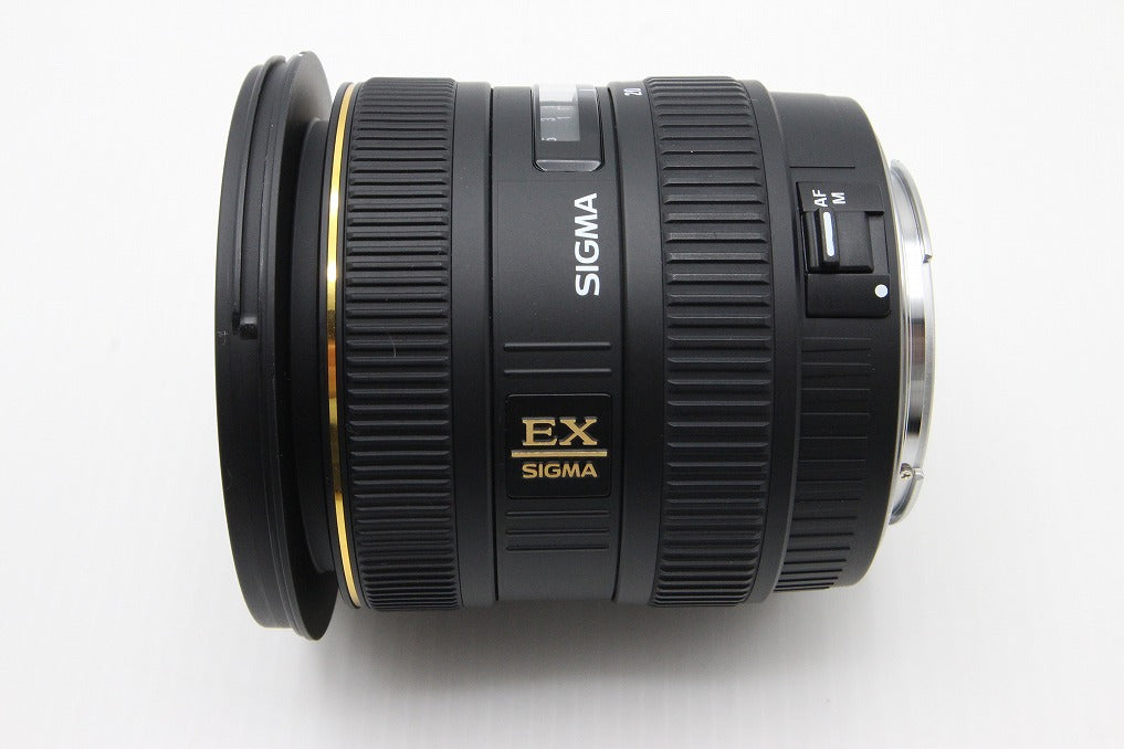 良品 SIGMA シグマ AF 10-20mm F4-5.6 EX DC HSM Canon EFマウント APS-C ズームレンズ フード付 260203af
