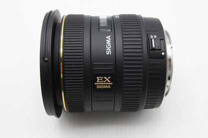 良品 SIGMA シグマ AF 10-20mm F4-5.6 EX DC HSM Canon EFマウント APS-C ズームレンズ フード付 260203af