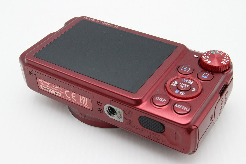 美品 Canon キヤノン PowerShot SX700 HS コンパクトデジタルカメラ レッド 260203s