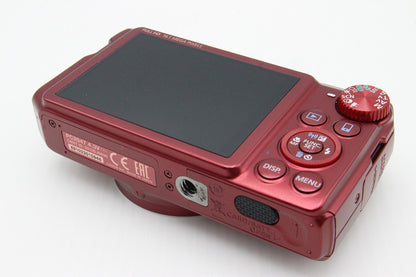 美品 Canon キヤノン PowerShot SX700 HS コンパクトデジタルカメラ レッド 260203s