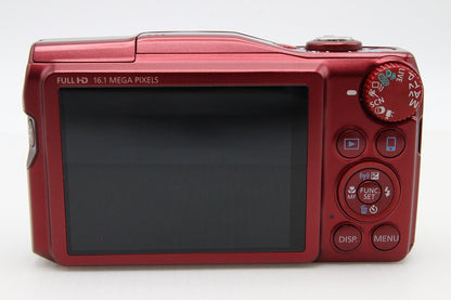 美品 Canon キヤノン PowerShot SX700 HS コンパクトデジタルカメラ レッド 260203s