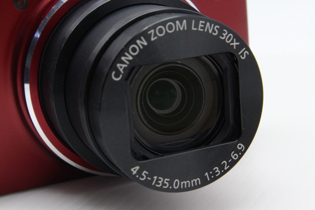 美品 Canon キヤノン PowerShot SX700 HS コンパクトデジタルカメラ レッド 260203s