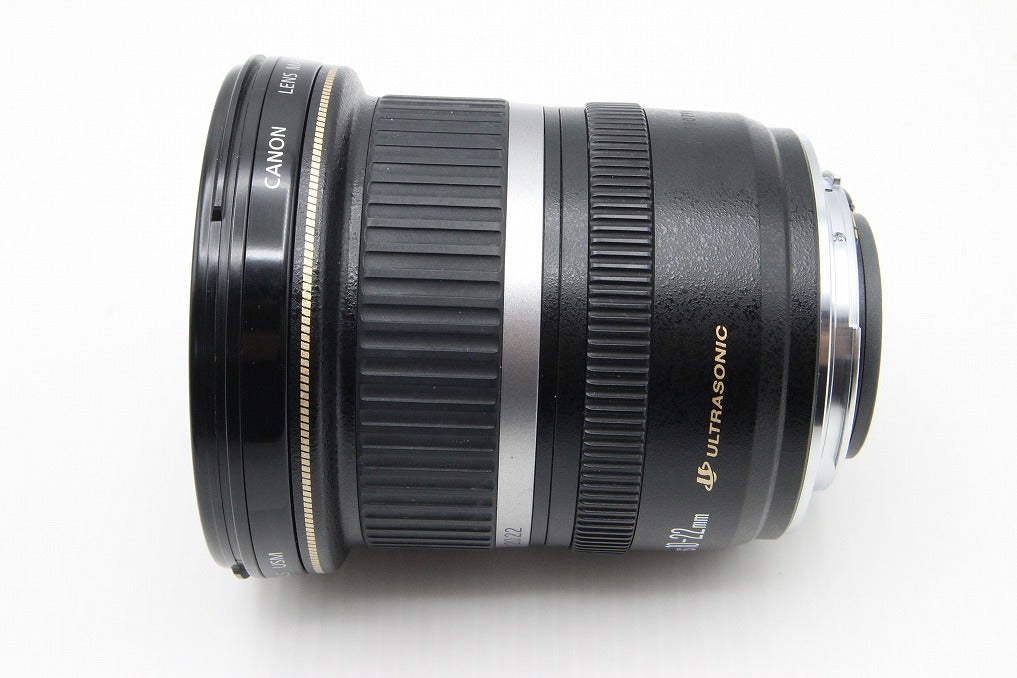良品 Canon キヤノン EF-S 10-22mm F3.5-4.5 USM APS-C ズームレンズ フード付 260203ad