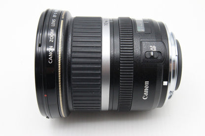 良品 Canon キヤノン EF-S 10-22mm F3.5-4.5 USM APS-C ズームレンズ フード付 260203ad