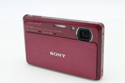 良品 SONY ソニー Cyber-shot DSC-TX7 コンパクトデジタルカメラ レッド 260204a