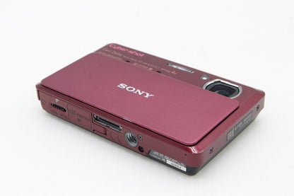 良品 SONY ソニー Cyber-shot DSC-TX7 コンパクトデジタルカメラ レッド 260204a