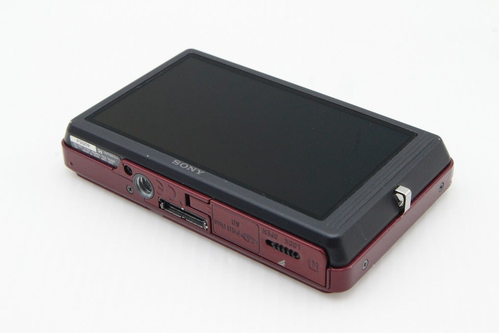 良品 SONY ソニー Cyber-shot DSC-TX7 コンパクトデジタルカメラ レッド 260204a