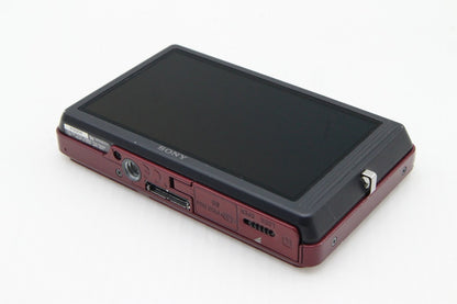良品 SONY ソニー Cyber-shot DSC-TX7 コンパクトデジタルカメラ レッド 260204a