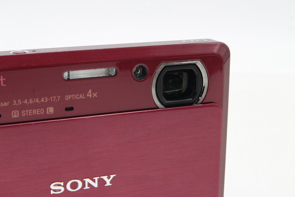 良品 SONY ソニー Cyber-shot DSC-TX7 コンパクトデジタルカメラ レッド 260204a