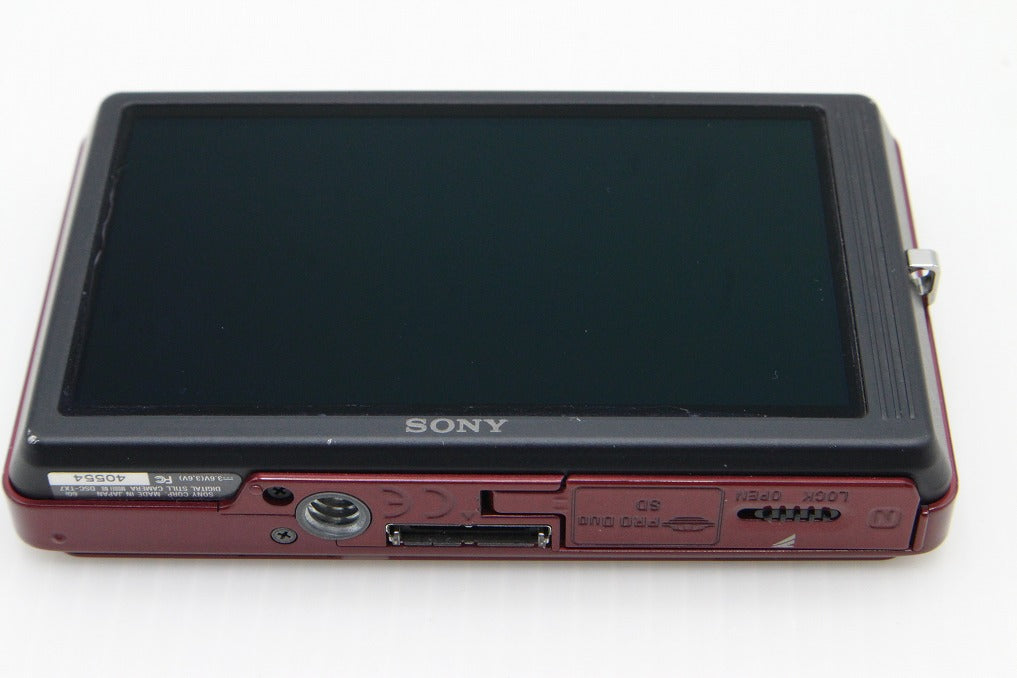 良品 SONY ソニー Cyber-shot DSC-TX7 コンパクトデジタルカメラ レッド 260204a