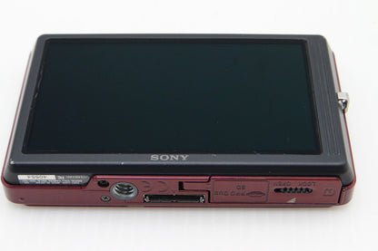 良品 SONY ソニー Cyber-shot DSC-TX7 コンパクトデジタルカメラ レッド 260204a