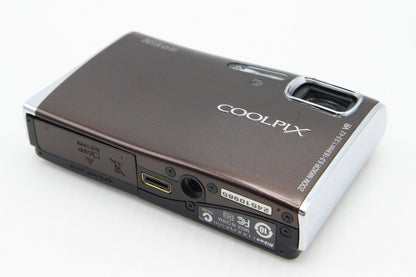 Nikon ニコン COOLPIX S50 コンパクトデジタルカメラ ブラウン 260204c