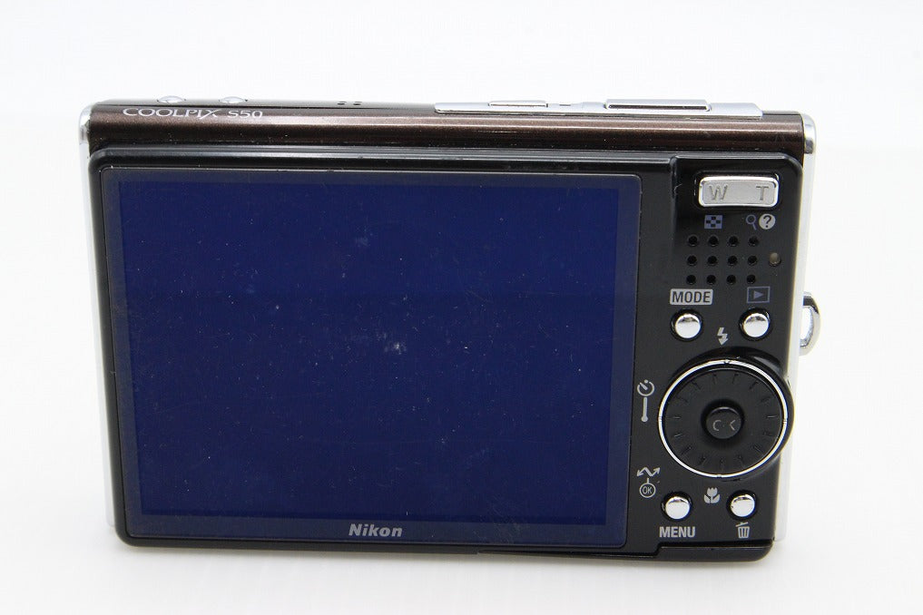 Nikon ニコン COOLPIX S50 コンパクトデジタルカメラ ブラウン 260204c