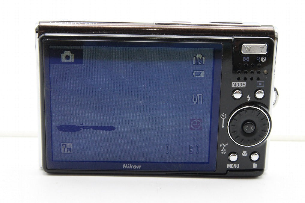 Nikon ニコン COOLPIX S50 コンパクトデジタルカメラ ブラウン 260204c