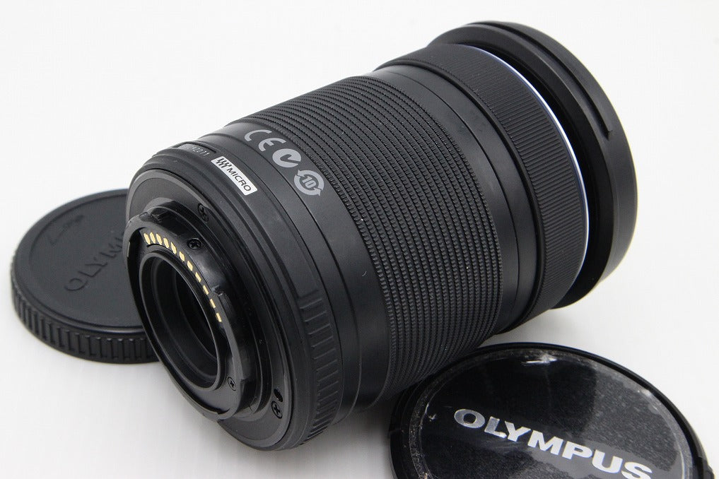 良品 OLYMPUS オリンパス M.ZUIKO DIGITAL ED 40-150mm F4-5.6 R マイクロフォーサーズ ズームレンズ ブラック 260203x