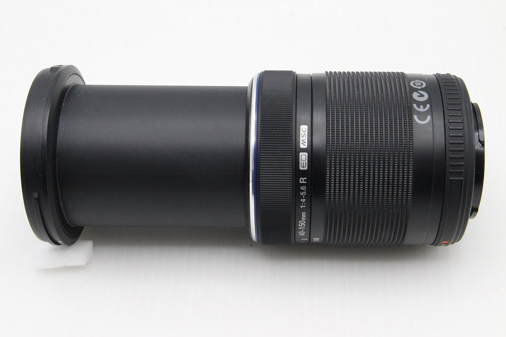 良品 OLYMPUS オリンパス M.ZUIKO DIGITAL ED 40-150mm F4-5.6 R マイクロフォーサーズ ズームレンズ ブラック 260203x