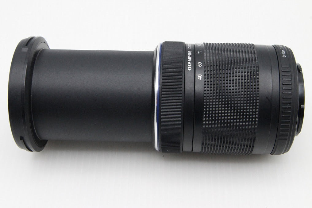 良品 OLYMPUS オリンパス M.ZUIKO DIGITAL ED 40-150mm F4-5.6 R マイクロフォーサーズ ズームレンズ ブラック 260203x
