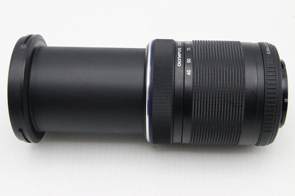 良品 OLYMPUS オリンパス M.ZUIKO DIGITAL ED 40-150mm F4-5.6 R マイクロフォーサーズ ズームレンズ ブラック 260203x